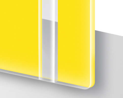 TroLase Reverse Matt Clear / Yellow 1,6mm