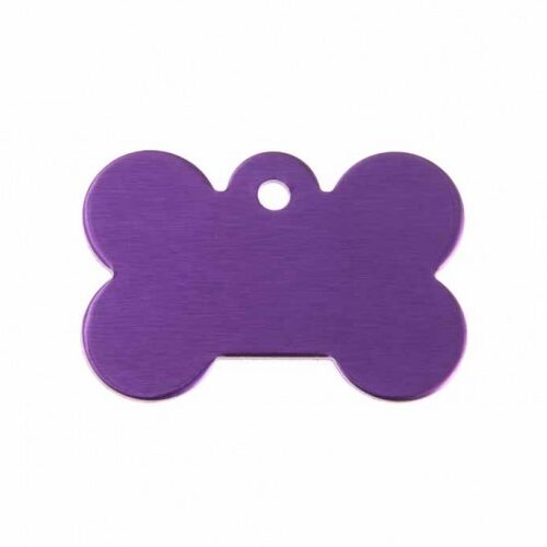 Tag – Dog Bone Violet 21x31mm