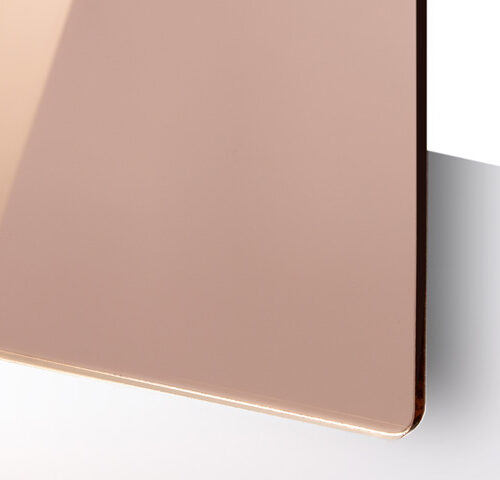 Troglass Mirror Rose Gold 3mm