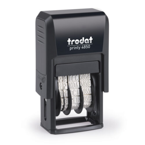 PRINTY DP DATER 25X5mm ISO BLK