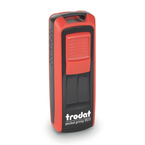 MOBILE PRINTY 38X14mm – RED/BLACK