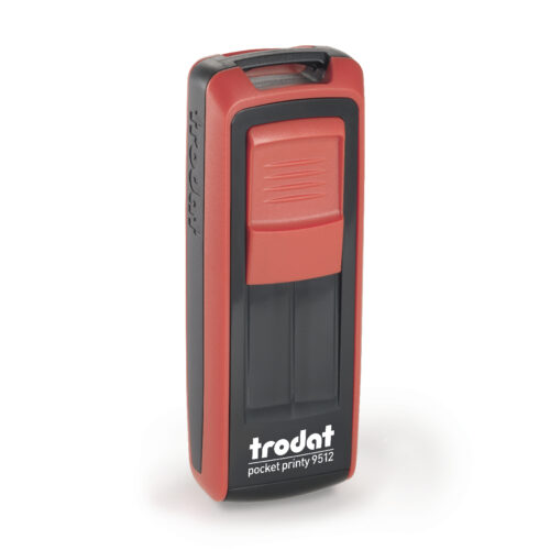 MOBILE PRINTY 47x18mm – RED/BLACK
