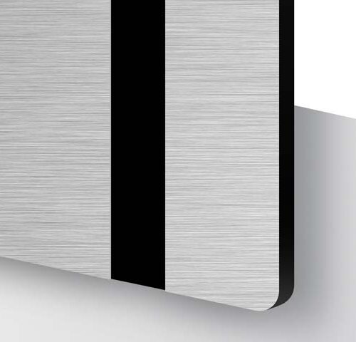 Trolase Metallic Plus Brushed Stainless Steel / Black 0,8mm