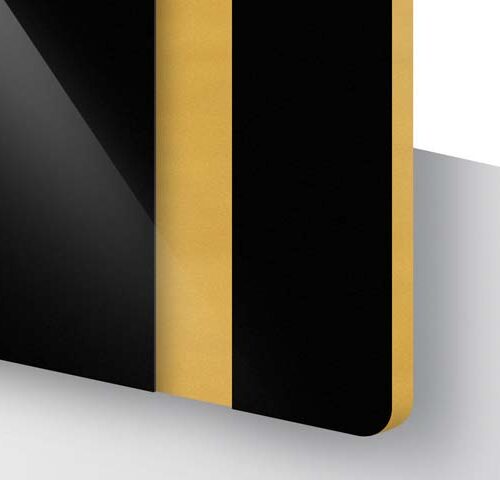 TroLase Gloss Black / Gold 1,6mm