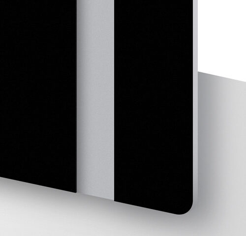 TroLase Thins Matt Black / Silver 0,5mm