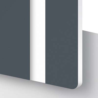 TroLase Smoke Grey / White 1,6mm