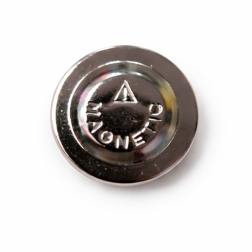 BADGE MAG ROUND 17MM METAL