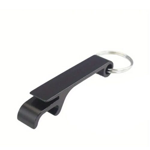 Trocraft Metal Keychain Bottle Opener Black10pc
